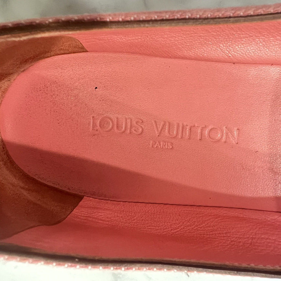 Louis Vuitton Canvas Articles Voyage Pink Canvas Espadrilles Size 36.5 EU / 7 US - Picture 12 of 16